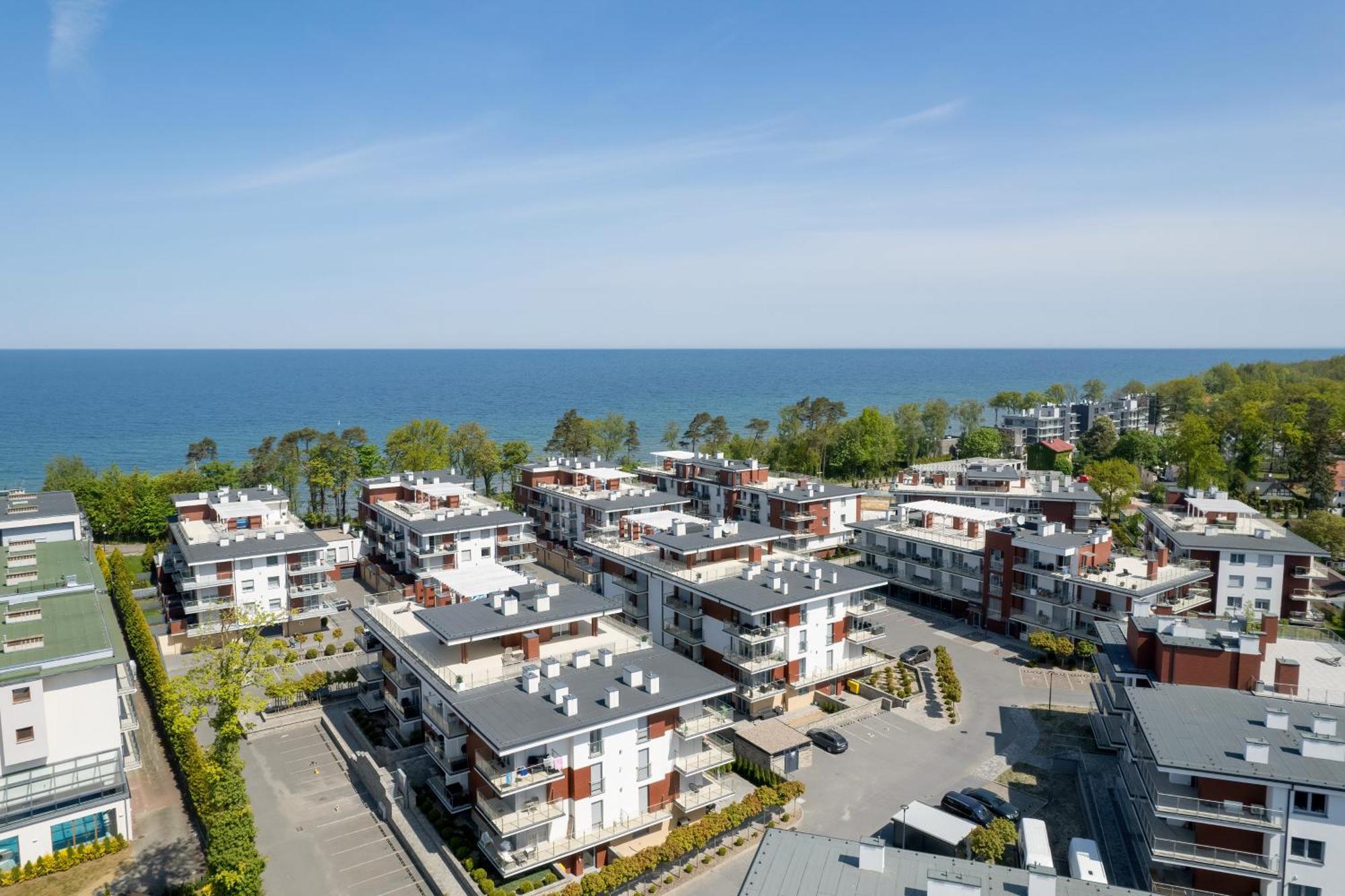Apartment Klifowa Resort With Spa, Fitness & Kids Room By Noclegi Renters 레왈 외부 사진